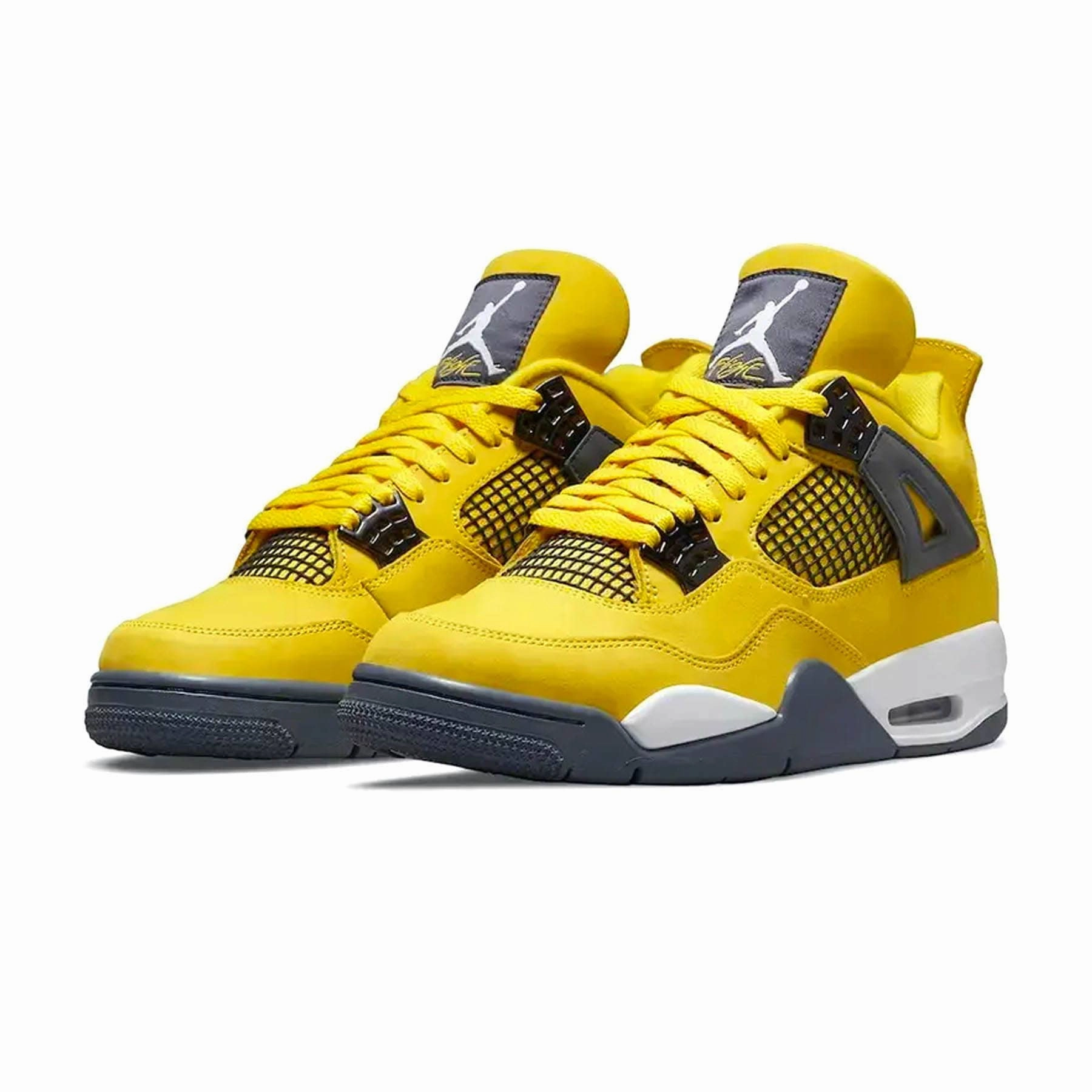 Air Jordan 4 Retro GS 'Lightning' 2021 Air Jordan 4 retro basketball sneakers