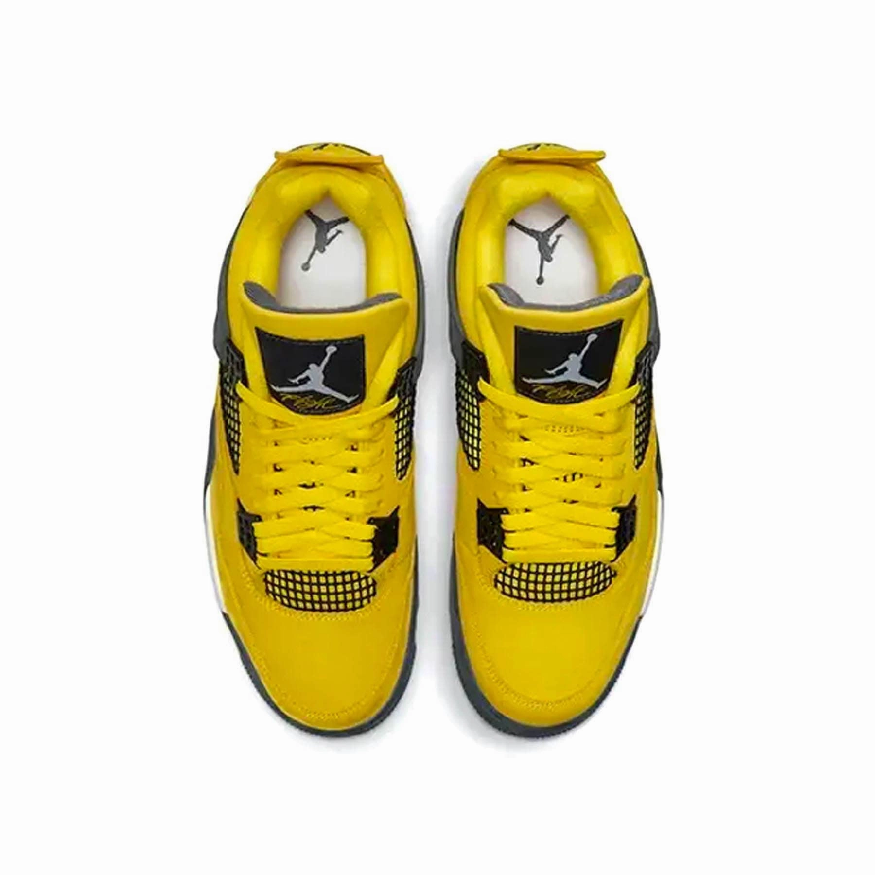 Air Jordan 4 Retro GS 'Lightning' 2021 Air Jordan 4 retro basketball sneakers