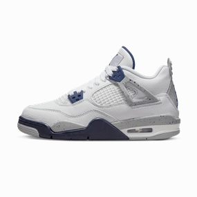 Air Jordan 4 Retro GS 'Midnight Navy' Air Jordan 4 bold sneakers with athletic edge