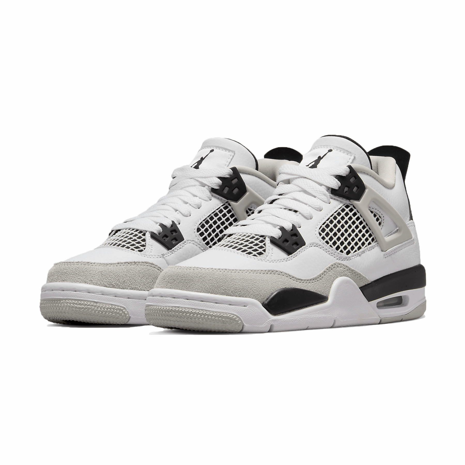 Air Jordan 4 Retro GS 'Military Black' Air Jordan 4 retro basketball sneakers