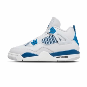 Air Jordan 4 Retro GS 'Military Blue' 2024 Air Jordan 4 bold sneakers with athletic edge