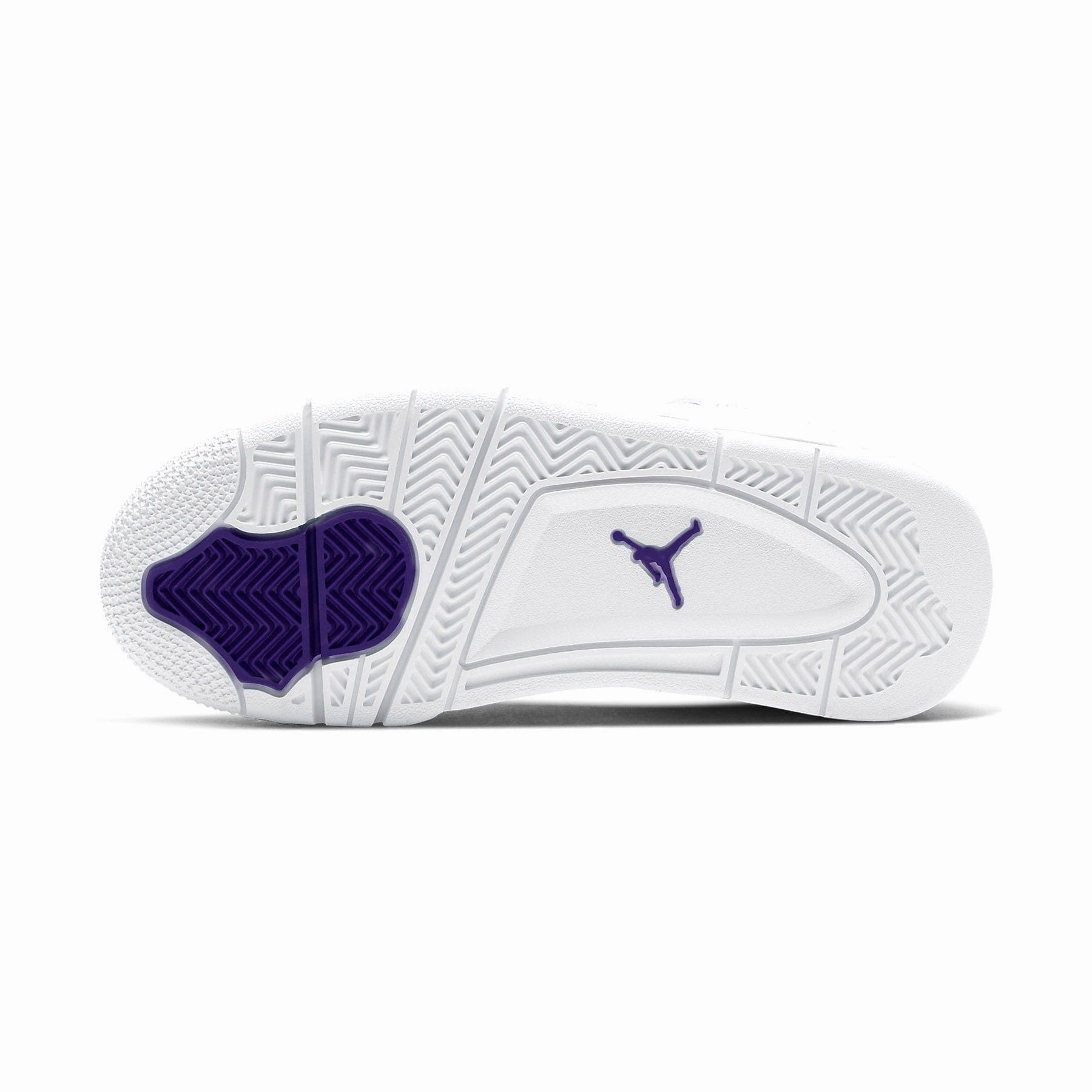 Air Jordan 4 Retro GS 'Purple Metallic' Air Jordan 4 retro basketball sneakers