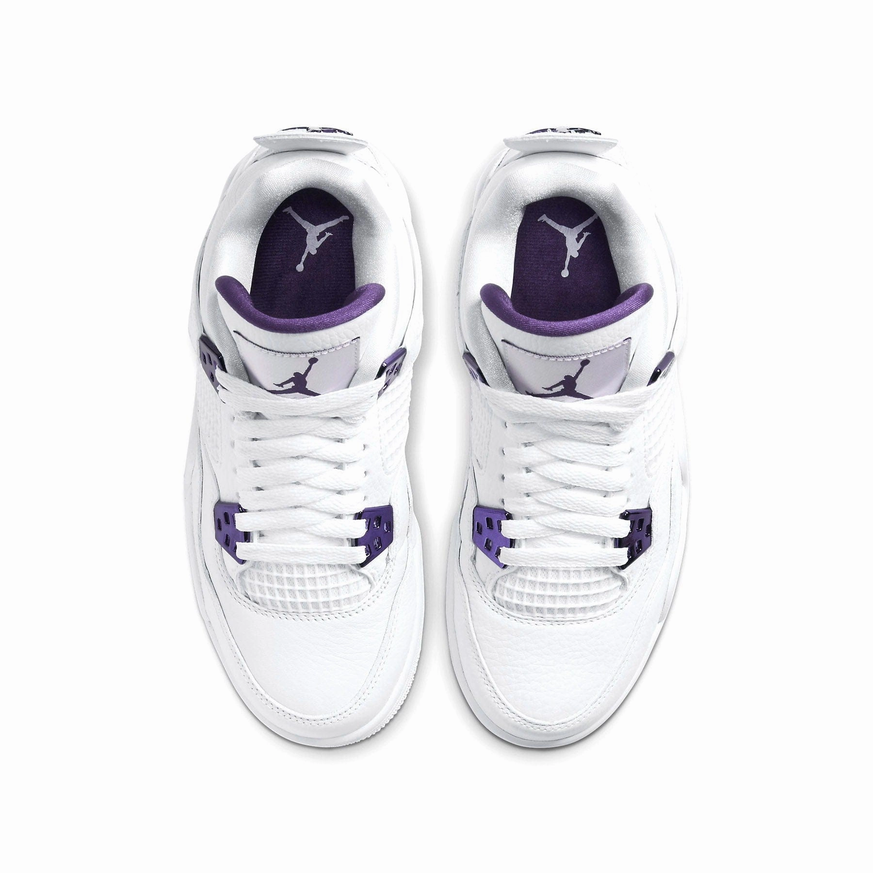Air Jordan 4 Retro GS 'Purple Metallic' Air Jordan 4 retro basketball sneakers