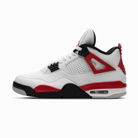Air Jordan 4 Retro GS 'Red Cement' Air Jordan 4 bold sneakers with athletic edge