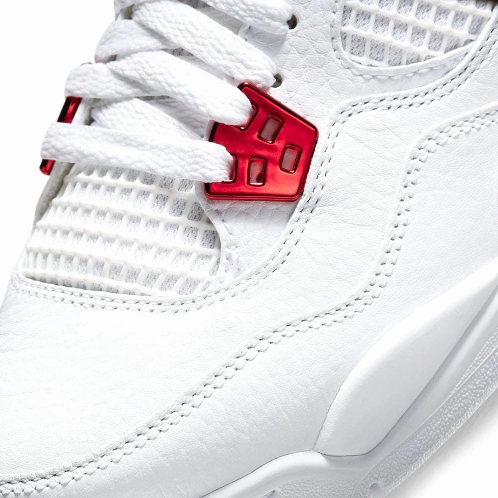 Air Jordan 4 Retro GS 'Red Metallic' Air Jordan 4 retro basketball sneakers