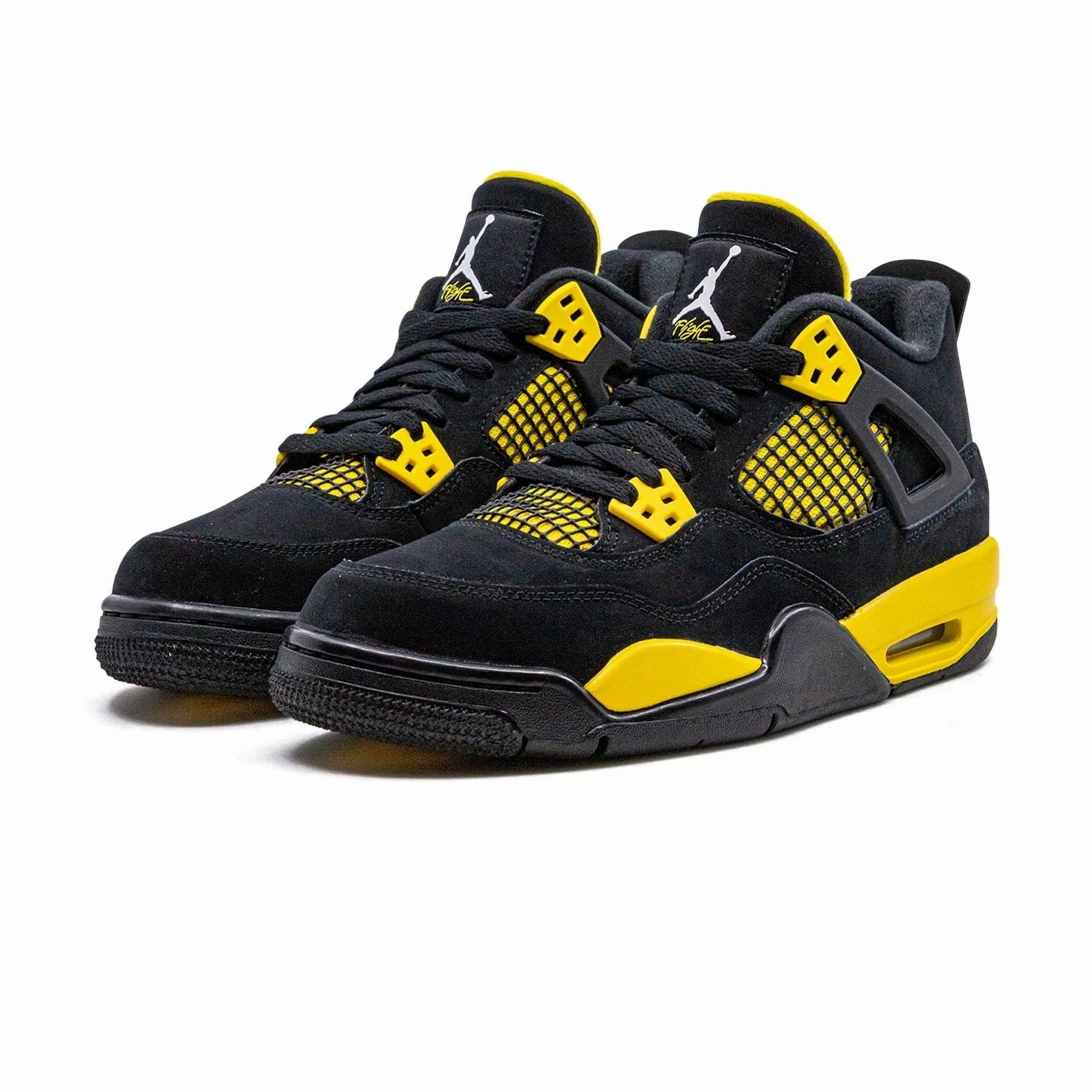 Air Jordan 4 Retro GS 'Thunder' 2023 Air Jordan 4 retro basketball sneakers