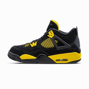 Air Jordan 4 Retro GS 'Thunder' 2023 Air Jordan 4 bold sneakers with athletic edge