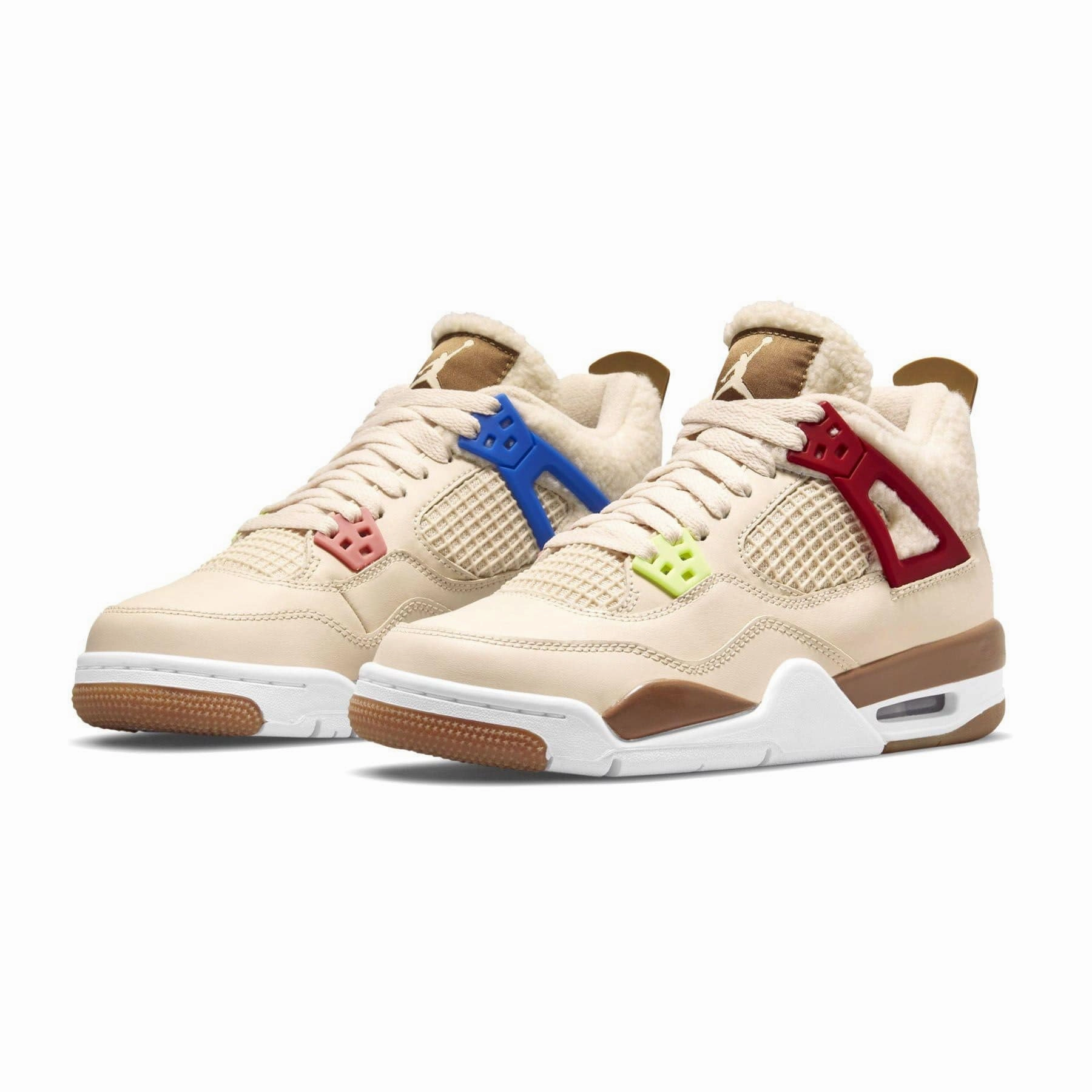 Air Jordan 4 Retro GS 'Wild Things' Air Jordan 4 retro basketball sneakers