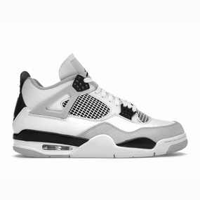 Air Jordan 4 Retro Military Black Classic Jordan 4 athletic sneakers