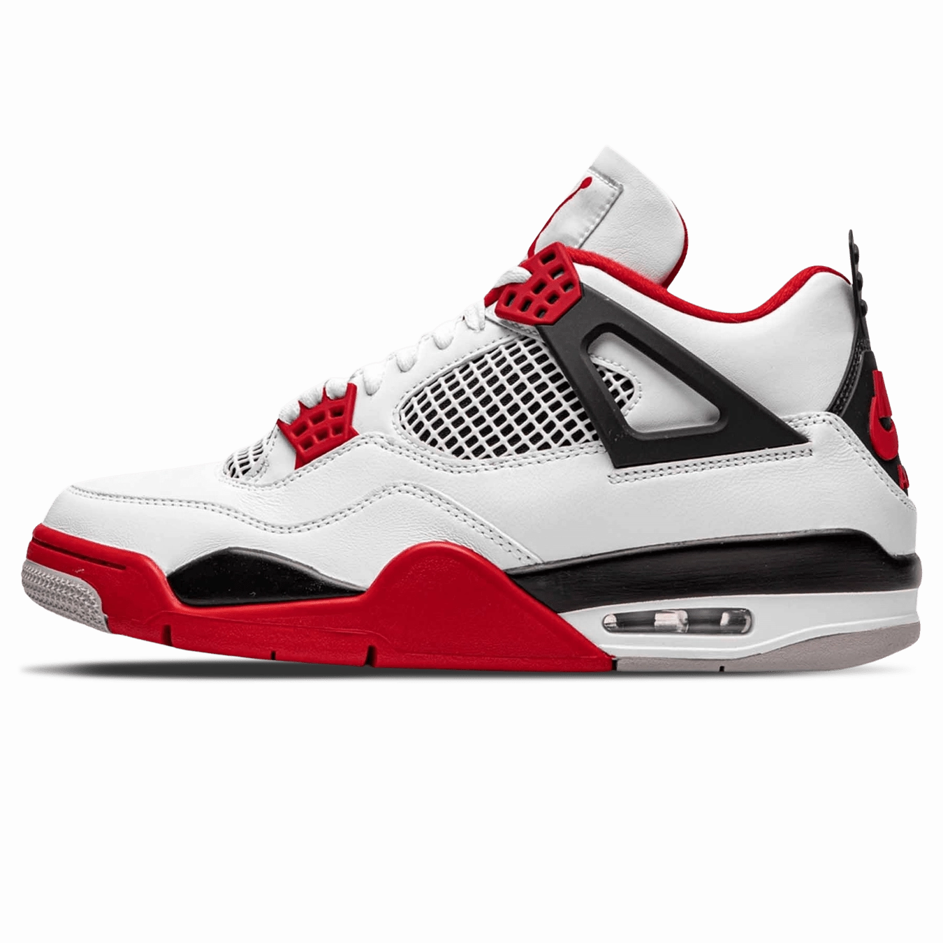 Air Jordan 4 Retro OG 'Fire Red' 2020 Air Jordan 4 bold sneakers with athletic edge