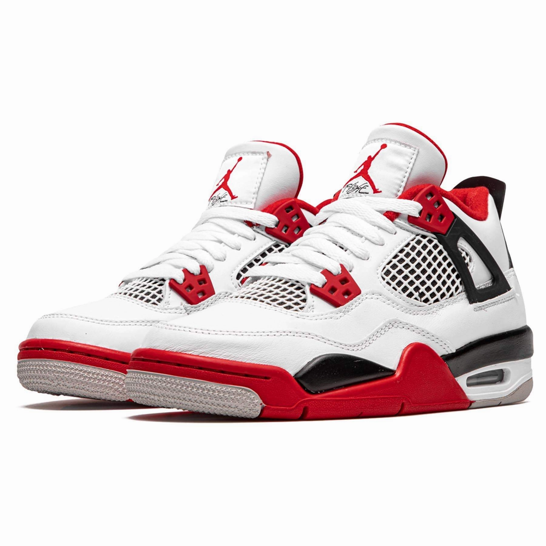 Air Jordan 4 Retro OG GS 'Fire Red' 2020 Air Jordan 4 retro basketball sneakers