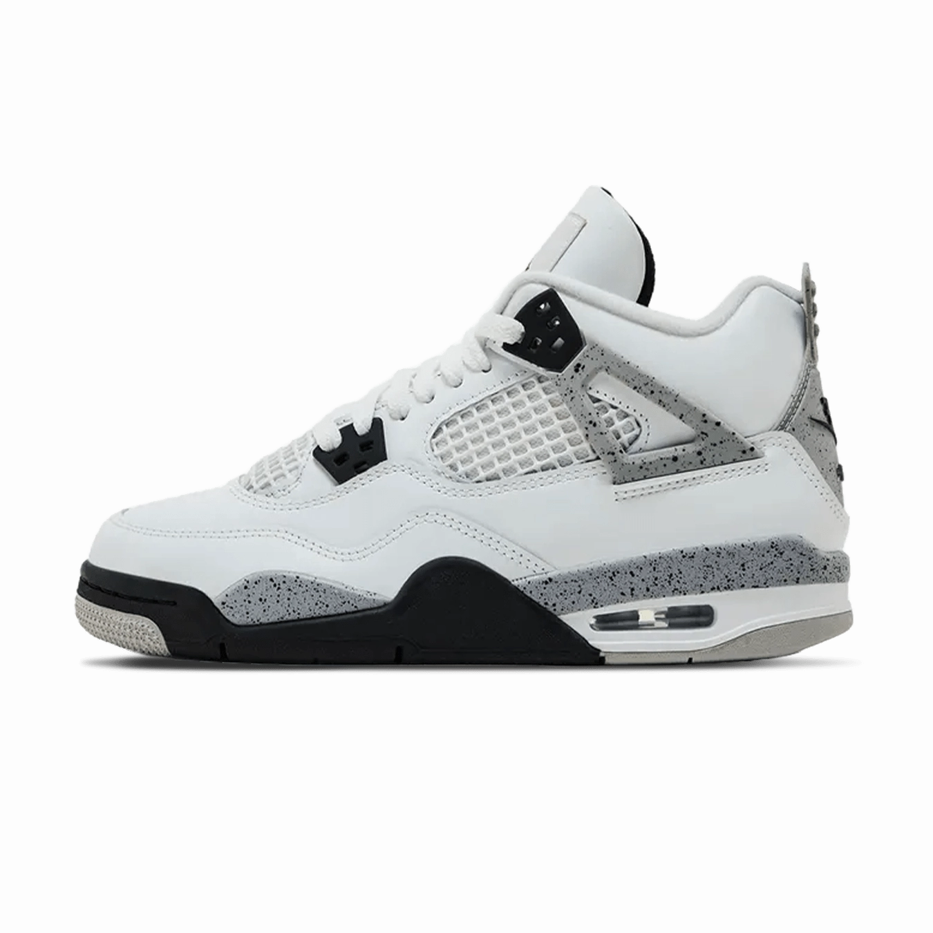 Air Jordan 4 Retro OG GS 'White Cement' 2025 Air Jordan 4 bold sneakers with athletic edge
