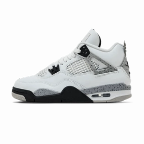 Air Jordan 4 Retro OG GS 'White Cement' 2025 Air Jordan 4 bold sneakers with athletic edge