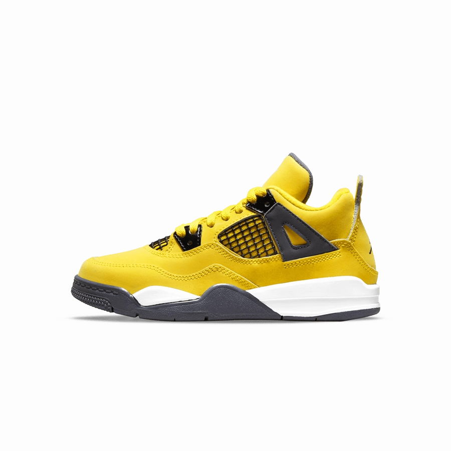 Air Jordan 4 Retro PS 'Lightning' 2021 Air Jordan 4 bold sneakers with athletic edge