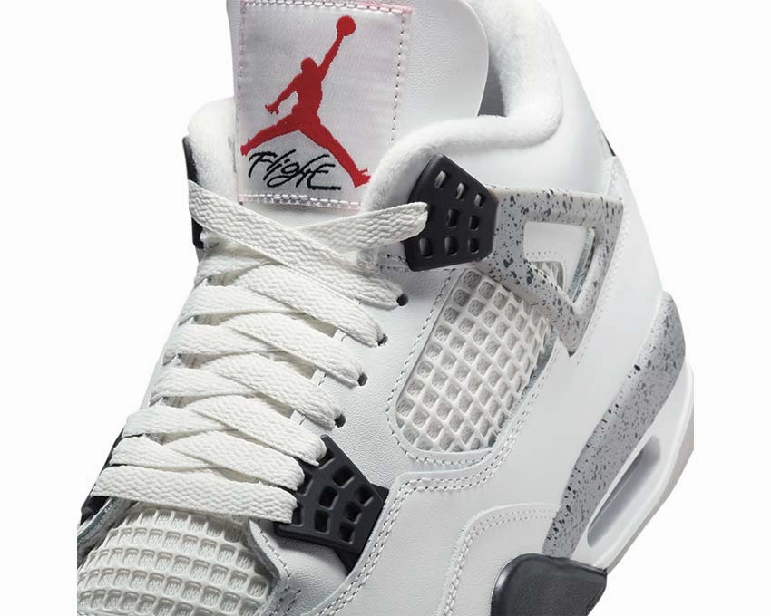 Air Jordan 4 Retro "White Cement" Chunky retro-themed sneakers