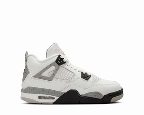 Air Jordan 4 Retro "White Cement" PS Retro Air Jordan 4 high-top shoes