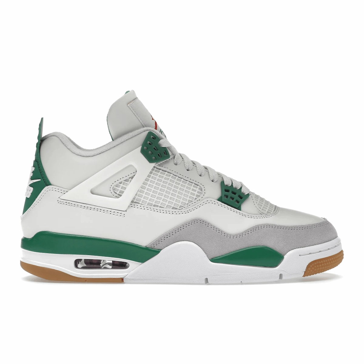 Air Jordan 4 Retro SB Pine Green Classic Jordan 4 athletic sneakers