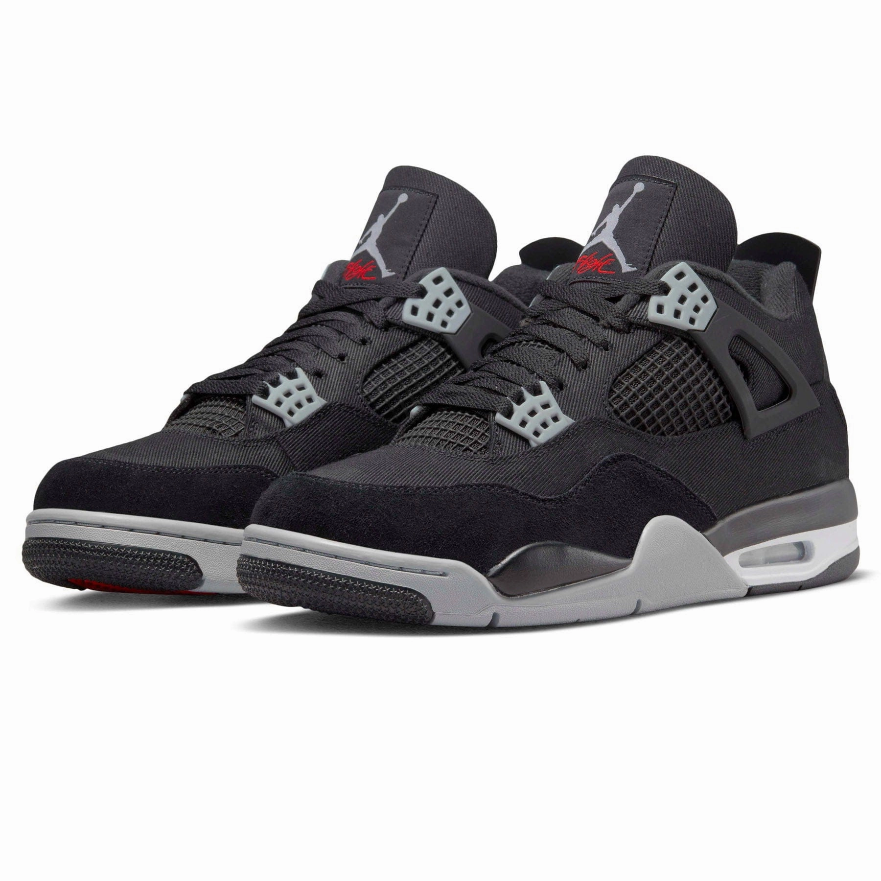 Air Jordan 4 Retro SE 'Black Canvas' Air Jordan 4 retro basketball sneakers