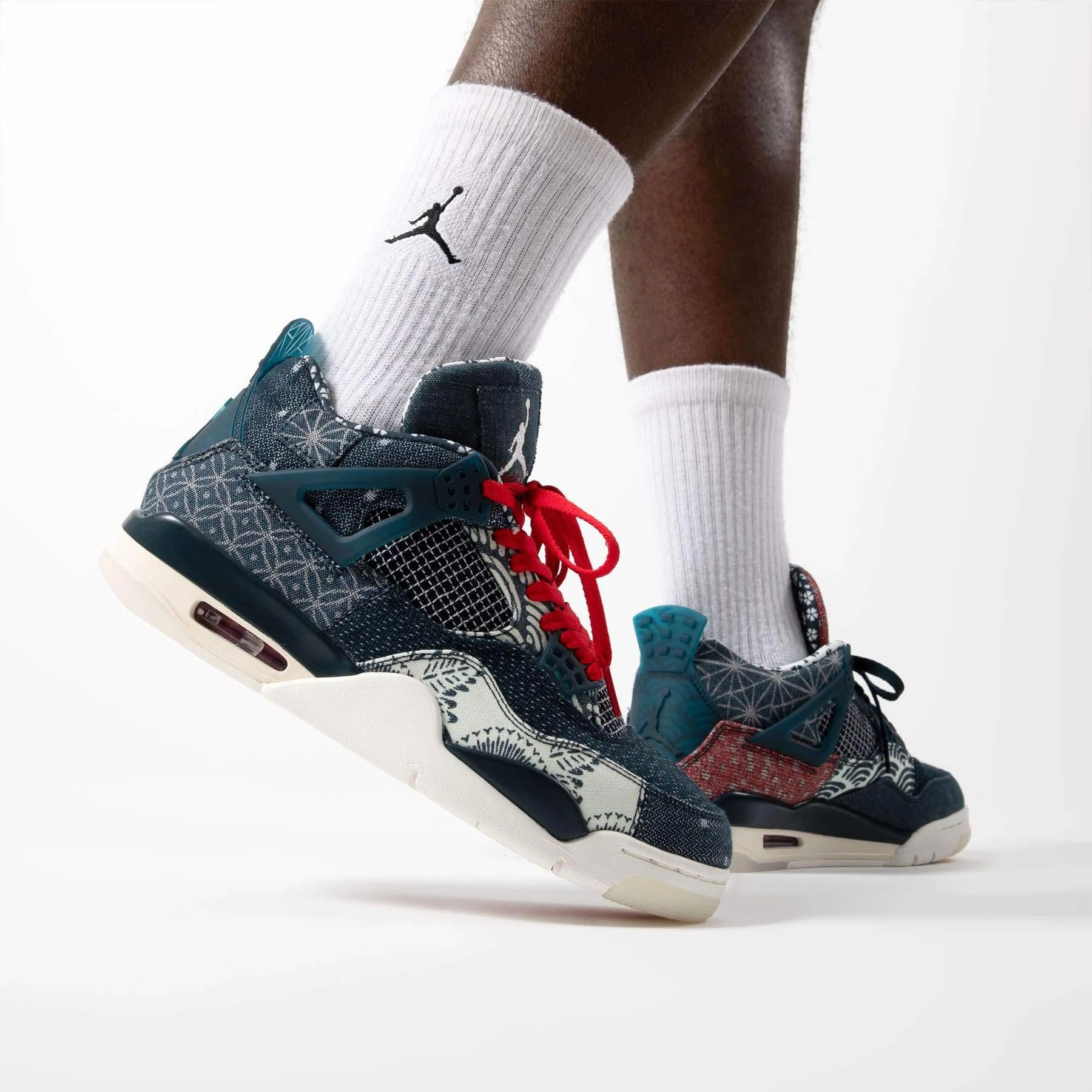 Air Jordan 4 Retro SE 'Sashiko' Air Jordan 4 retro basketball sneakers
