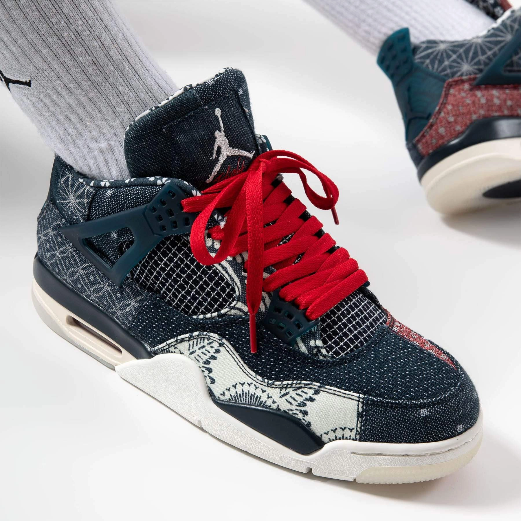 Air Jordan 4 Retro SE 'Sashiko' Air Jordan 4 retro basketball sneakers