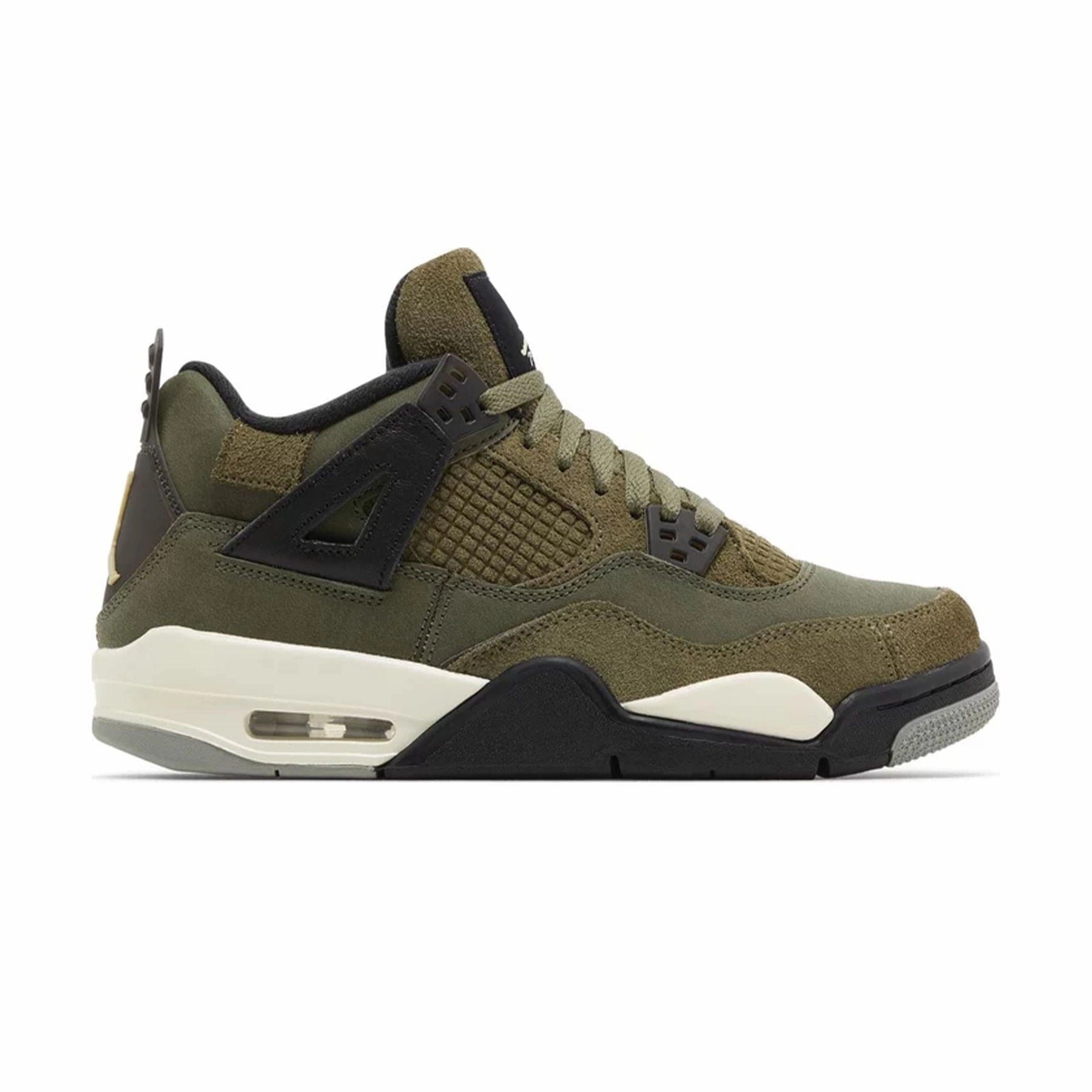 Air Jordan 4 Retro SE GS 'Craft - Olive' Air Jordan 4 retro basketball sneakers