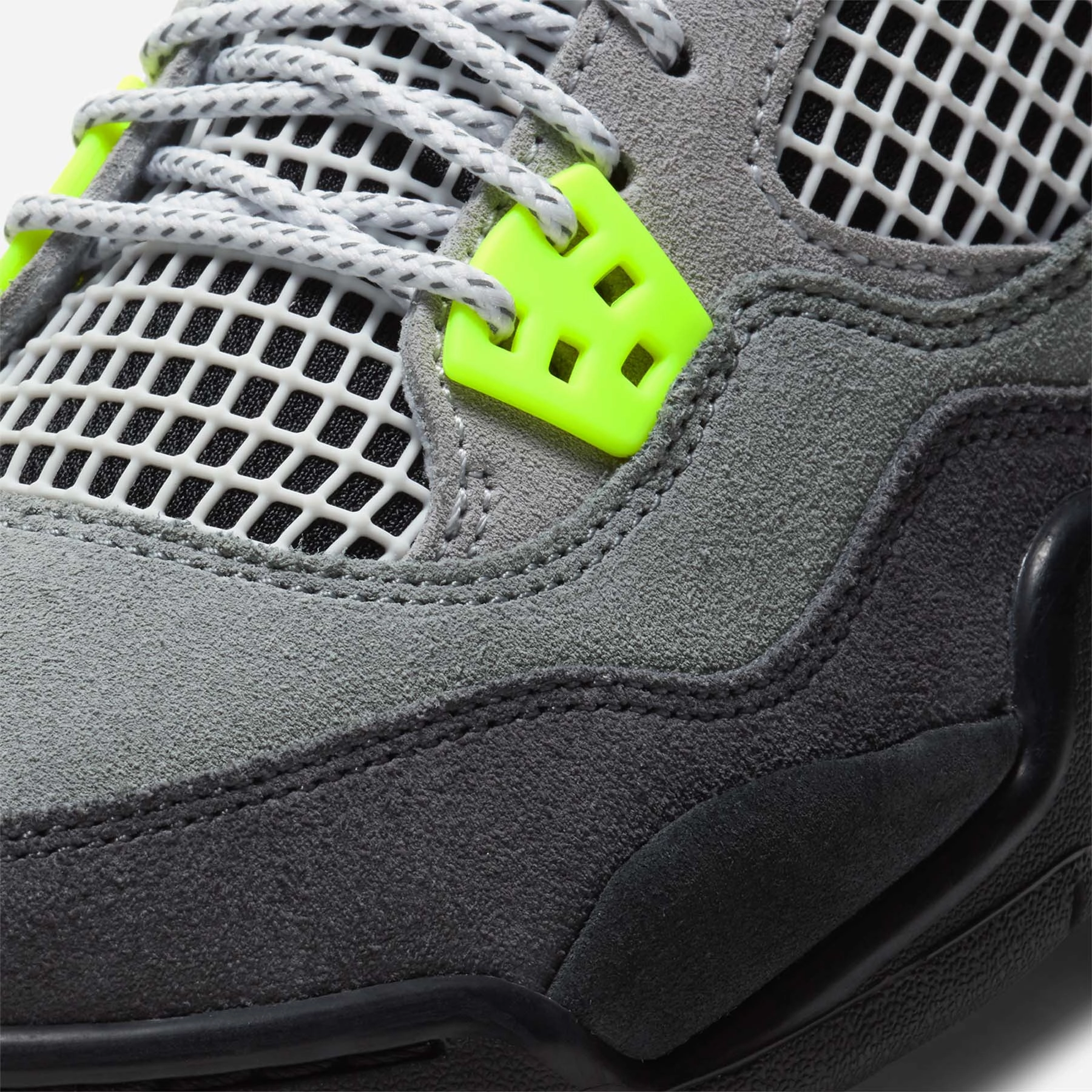 Air Jordan 4 Retro SE GS 'Neon 95' Air Jordan 4 retro basketball sneakers