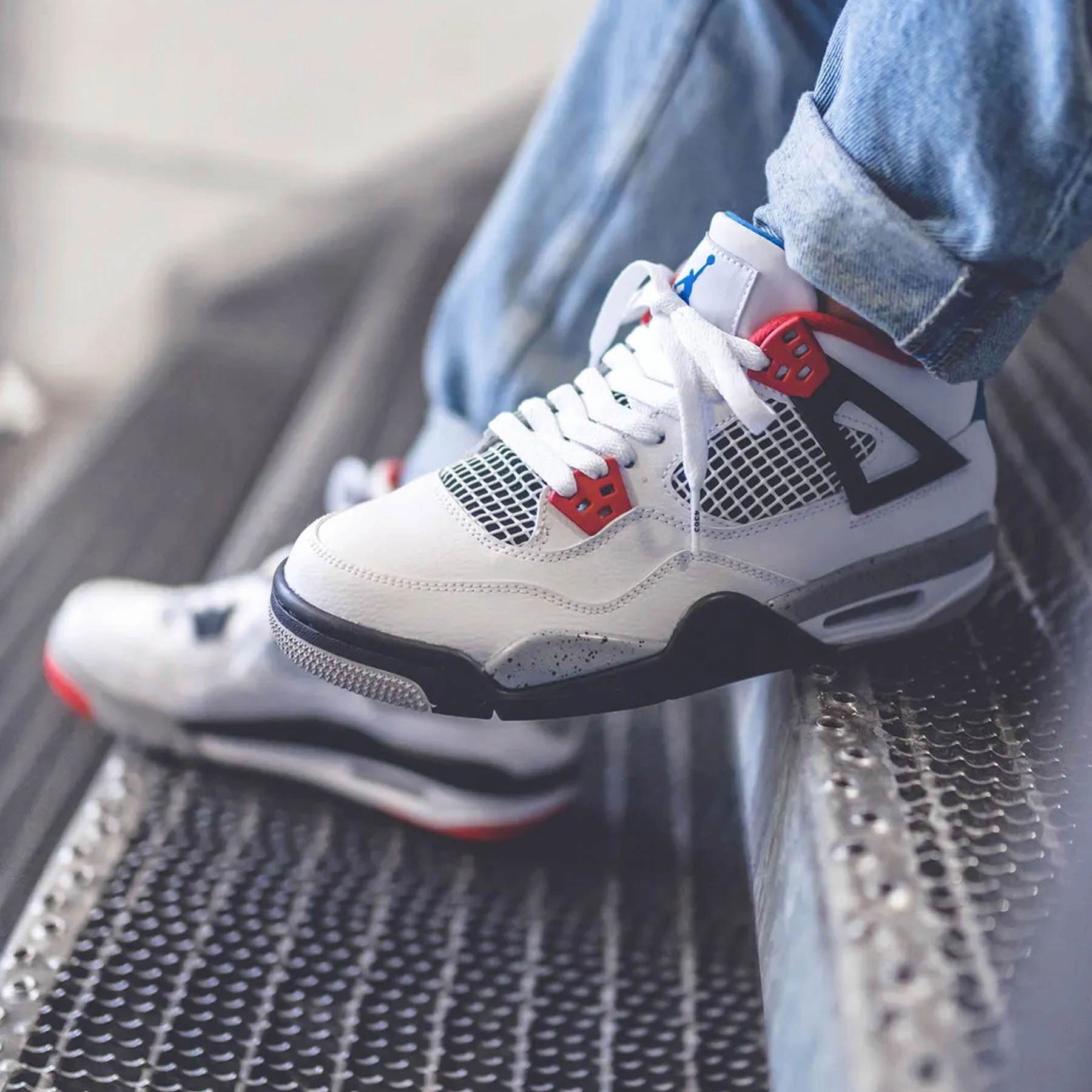 Air Jordan 4 Retro SE GS 'What The 4' Air Jordan 4 retro basketball sneakers