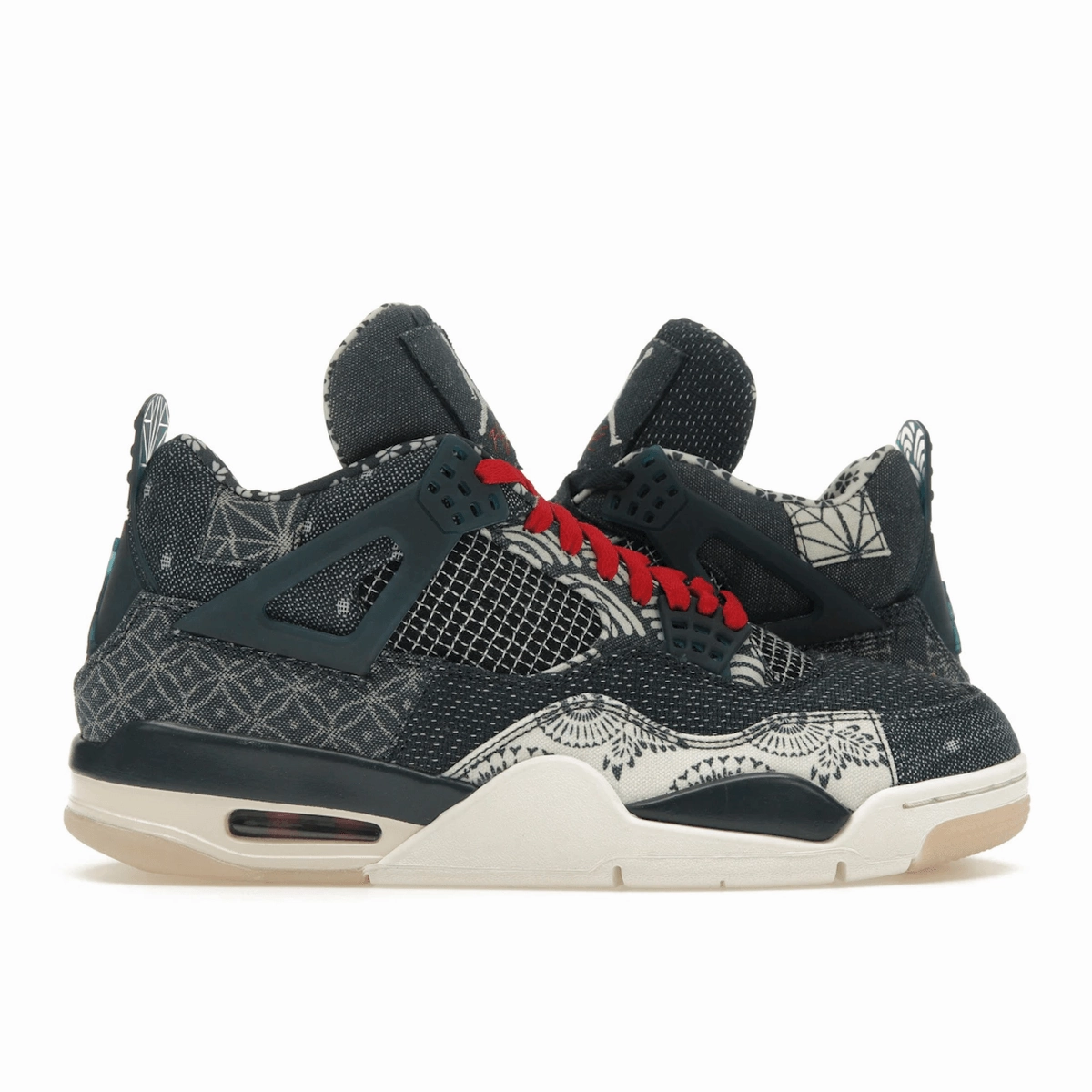 Air Jordan 4 Retro SE Sashiko Classic Jordan 4 athletic sneakers