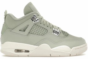 Air Jordan 4 Retro Seafoam Sail Classic Jordan 4 athletic sneakers