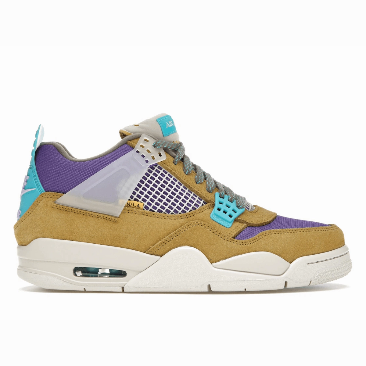 Air Jordan 4 Retro SP 30th Anniversary Union Desert Moss Classic Jordan 4 athletic sneakers