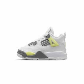 Air Jordan 4 Retro TD 'Light Lemon Twist' Air Jordan 4 bold sneakers with athletic edge