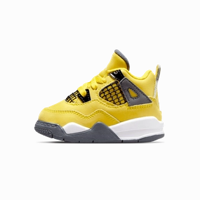 Air Jordan 4 Retro TD 'Lightning' 2021 Air Jordan 4 bold sneakers with athletic edge