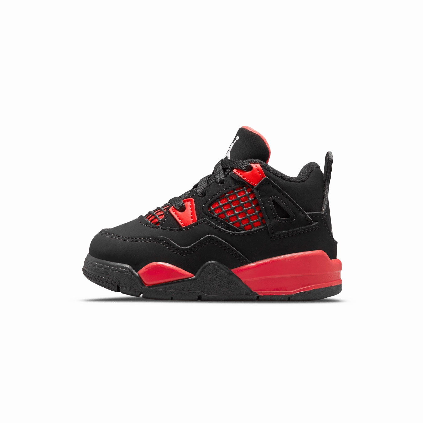 Air Jordan 4 Retro TD 'Red Thunder' Air Jordan 4 bold sneakers with athletic edge
