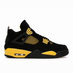 Air Jordan 4 Retro Thunder Classic Jordan 4 athletic sneakers