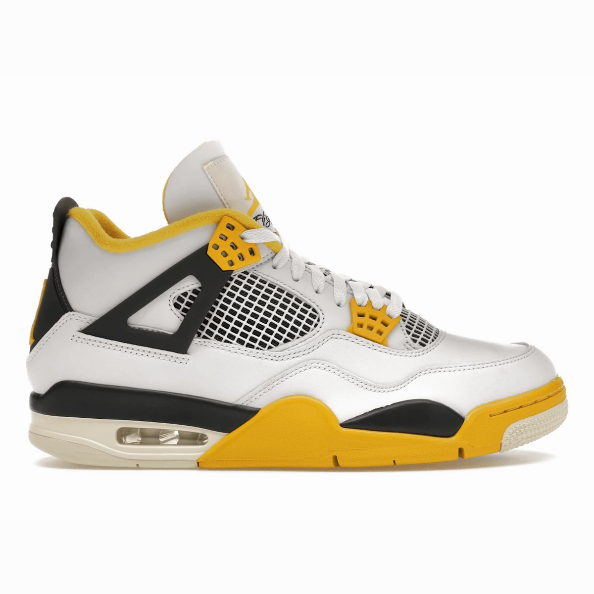 Air Jordan 4 Retro Vivid Sulphur Classic Jordan 4 athletic sneakers