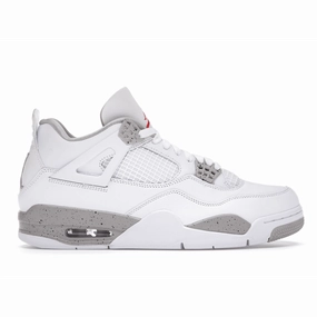 Air Jordan 4 Retro White Oreo Classic Jordan 4 athletic sneakers
