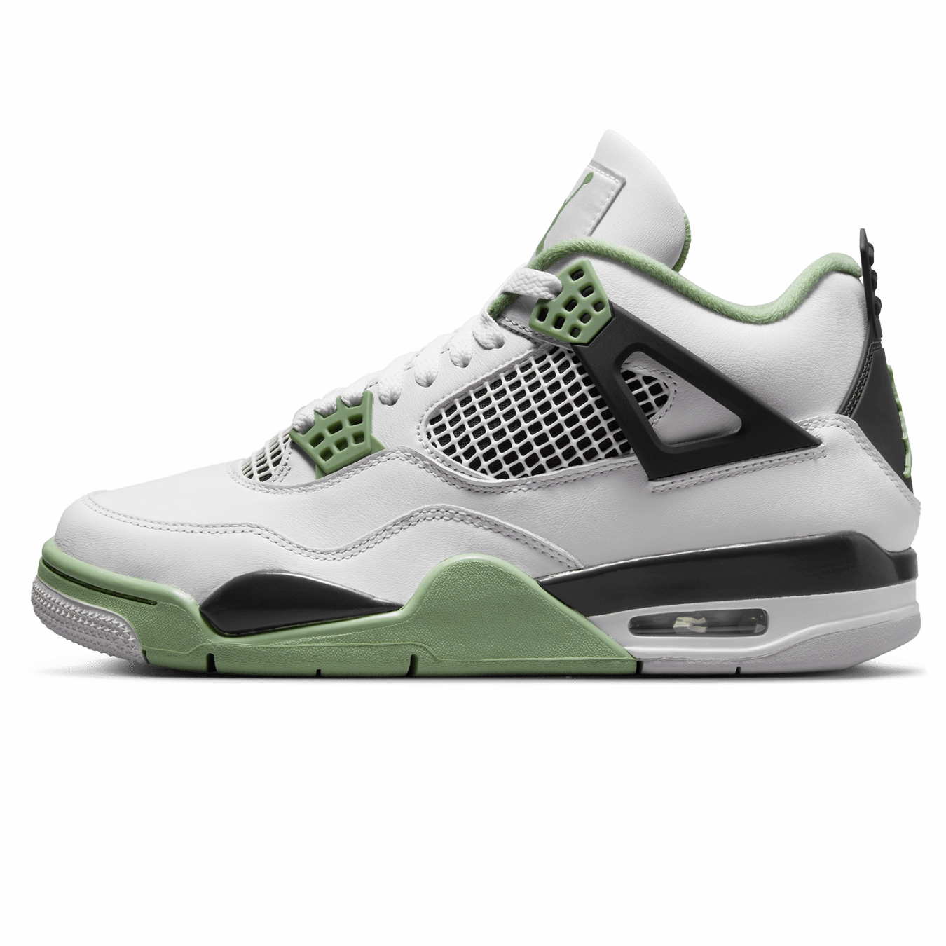 Air Jordan 4 Retro Wmns 'Seafoam' Air Jordan 4 bold sneakers with athletic edge
