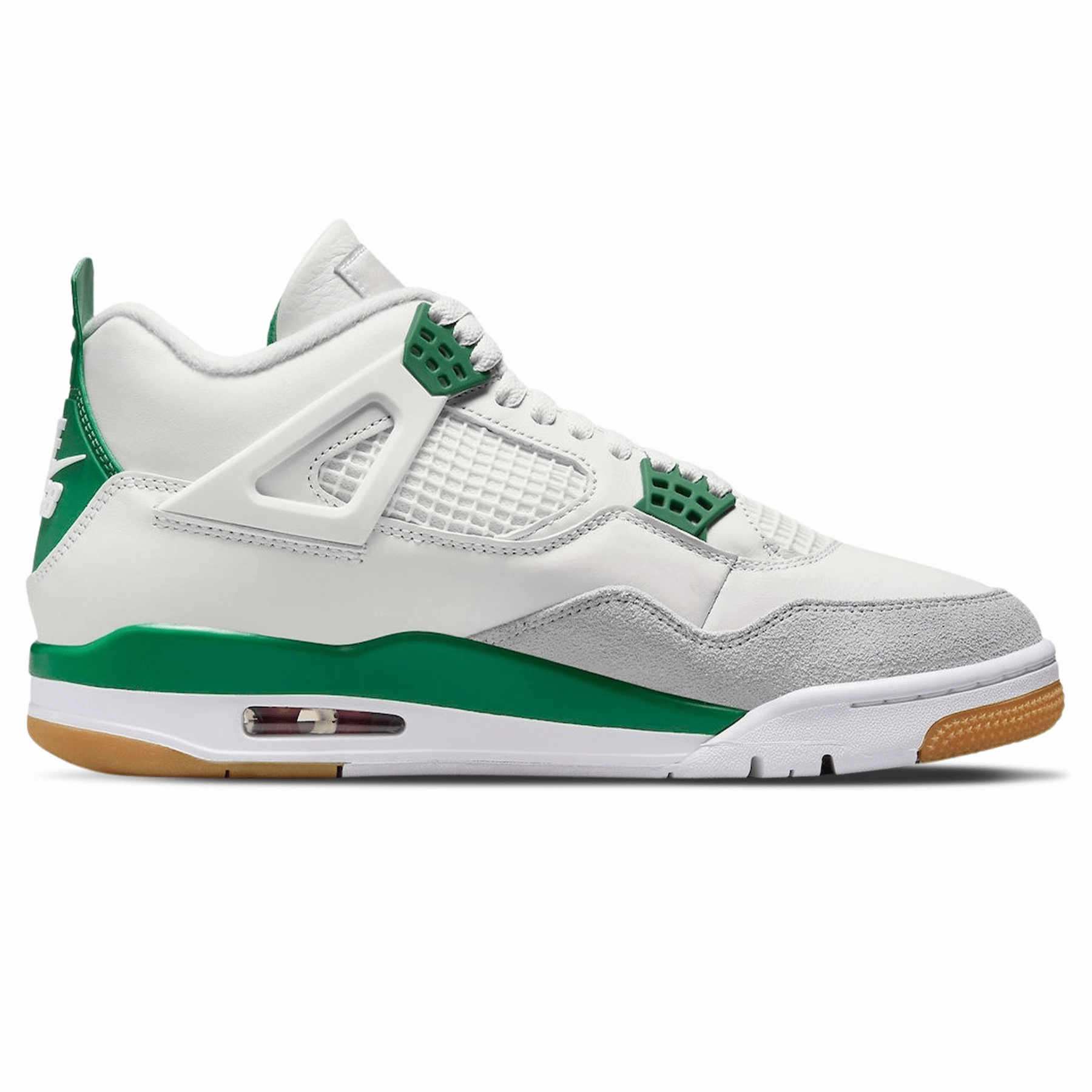Air Jordan 4 Retro x Nike SB 'Pine Green' Air Jordan 4 retro basketball sneakers