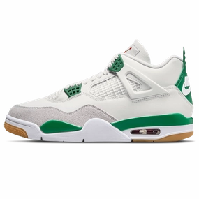 Air Jordan 4 Retro x Nike SB 'Pine Green' Air Jordan 4 bold sneakers with athletic edge