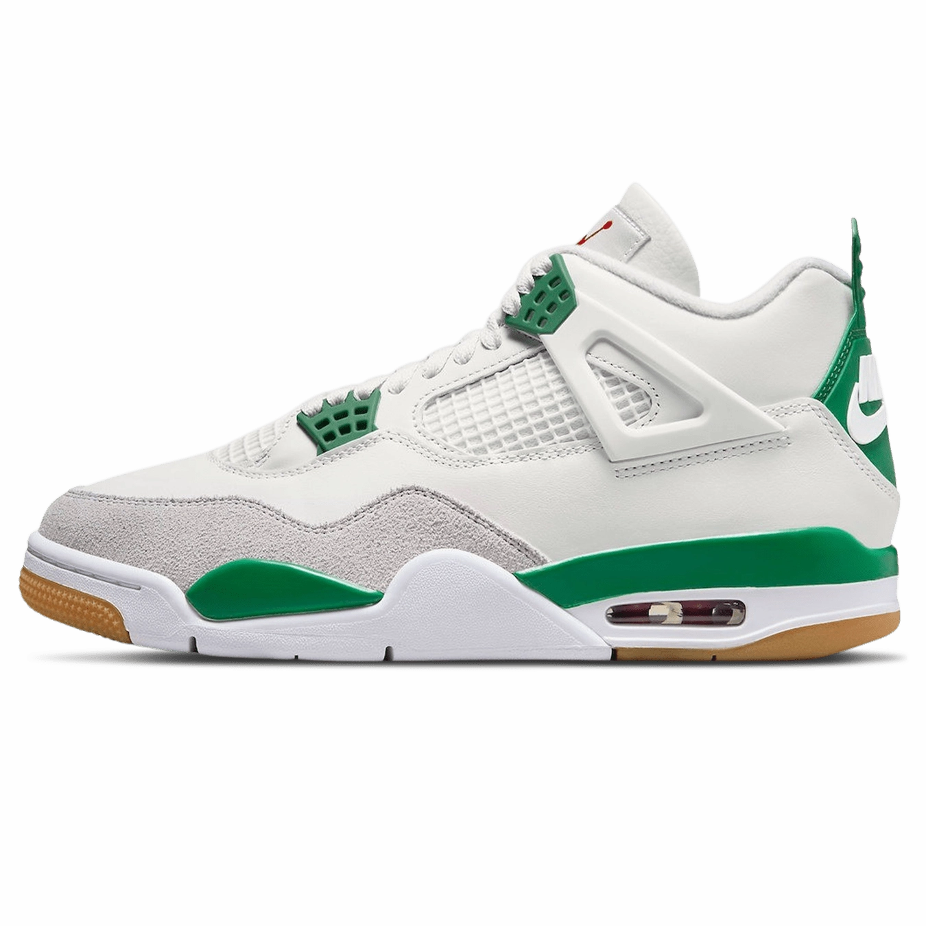 Air Jordan 4 Retro x Nike SB 'Pine Green' Nike SB skate shoes with padded support and grip