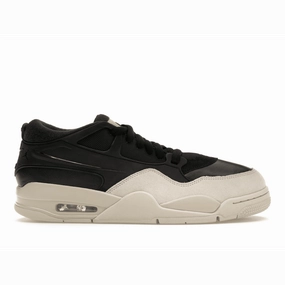 Air Jordan 4 RM Black Light Bone Classic Jordan 4 athletic sneakers