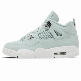 Air Jordan 4 Wmns Retro 'Seafoam Sail' Air Jordan 4 bold sneakers with athletic edge