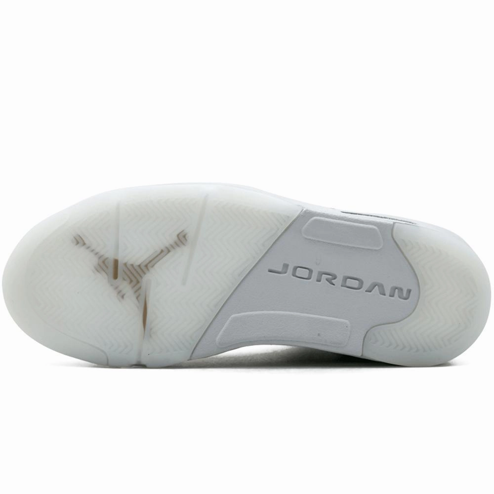 Air Jordan 5 Premium Pure Platinum Cushioned active lifestyle kicks