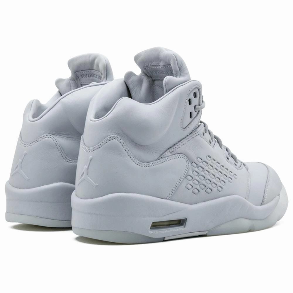 Air Jordan 5 Premium Pure Platinum Cushioned active lifestyle kicks
