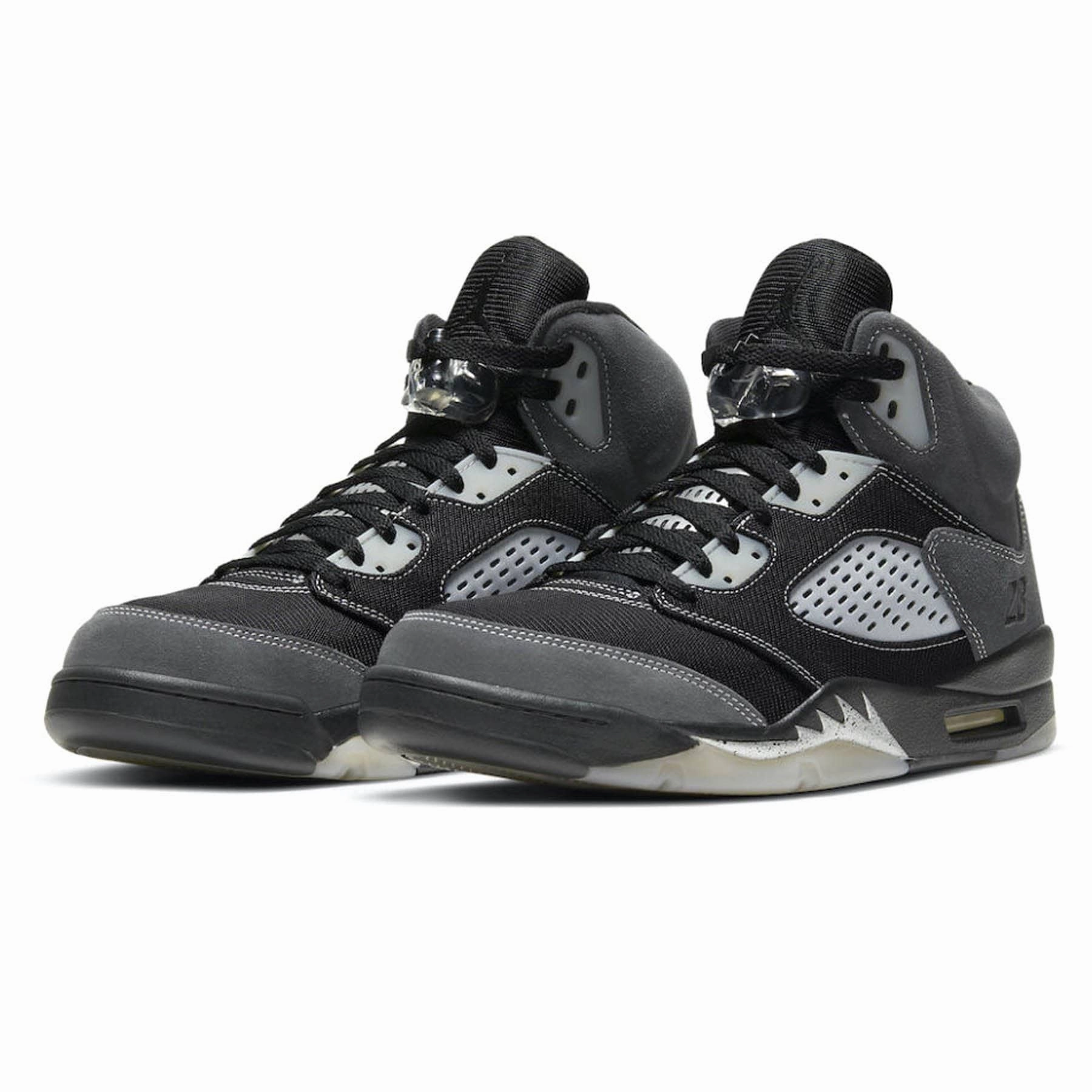 Air Jordan 5 Retro 'Anthracite' Cushioned active lifestyle kicks