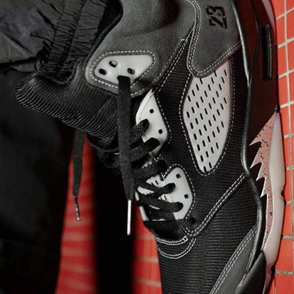 Air Jordan 5 Retro 'Anthracite' Cushioned active lifestyle kicks
