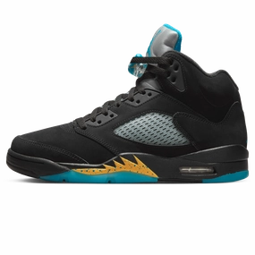 Air Jordan 5 Retro 'Aqua' Jordan 5 shoes with premium finish