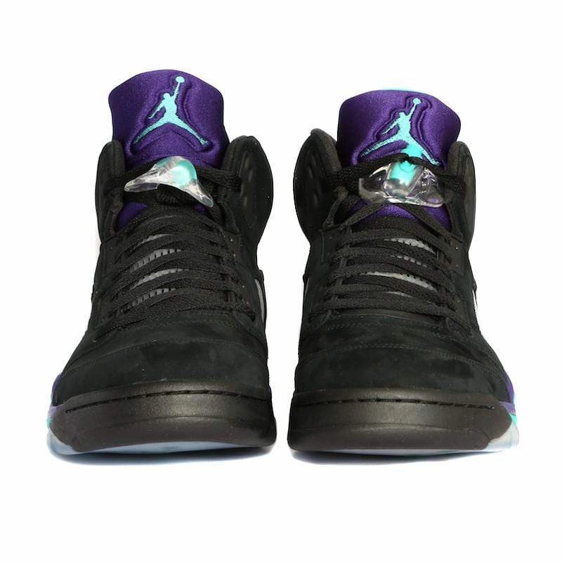 Air Jordan 5 Retro 'Black Grape' Cushioned active lifestyle kicks