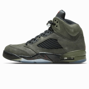 Air Jordan 5 Retro 'Fear' Jordan 5 shoes with premium finish