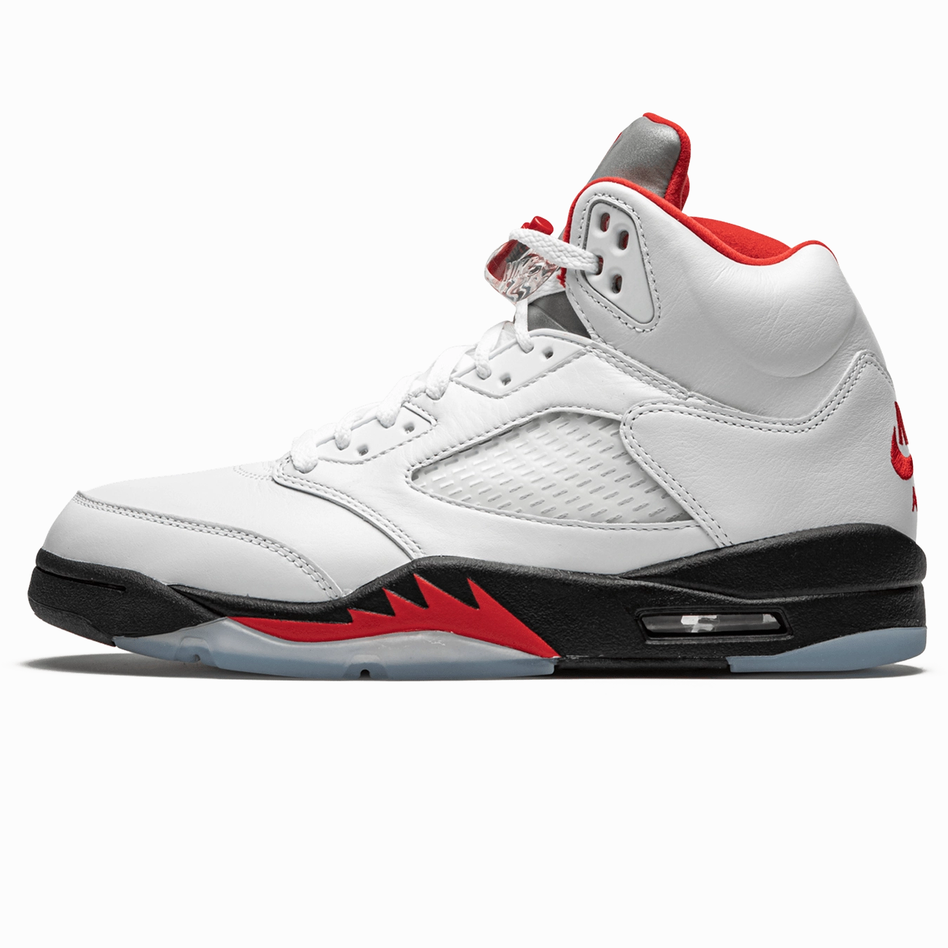 Air Jordan 5 Retro 'Fire Red' 2020 Jordan 5 shoes with premium finish